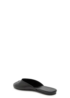 Date peep-toe leather sandals