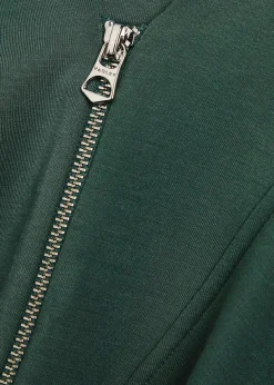 Davidson half-zip stretch-jersey sweatshirt