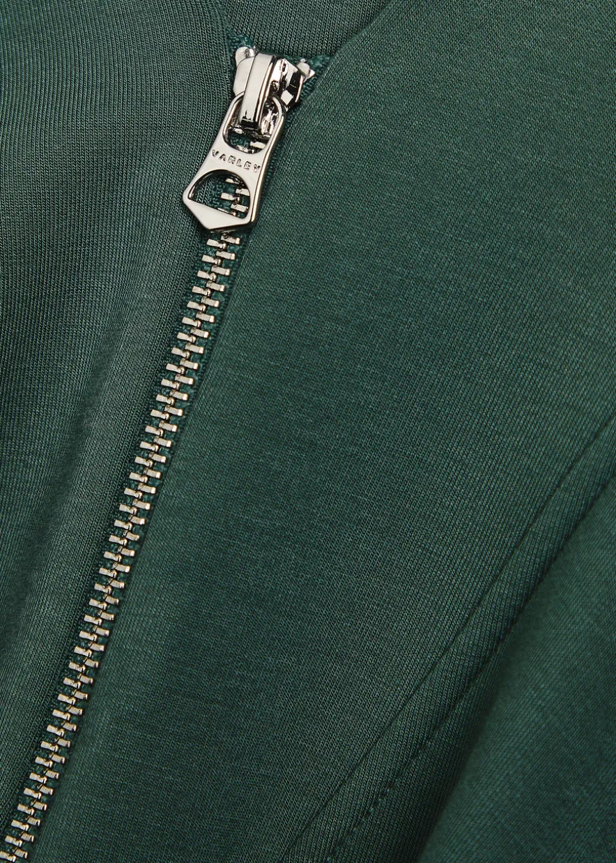 Davidson half-zip stretch-jersey sweatshirt