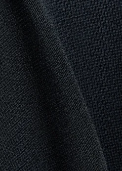 Davi Hybrid panelled stretch-knit gilet