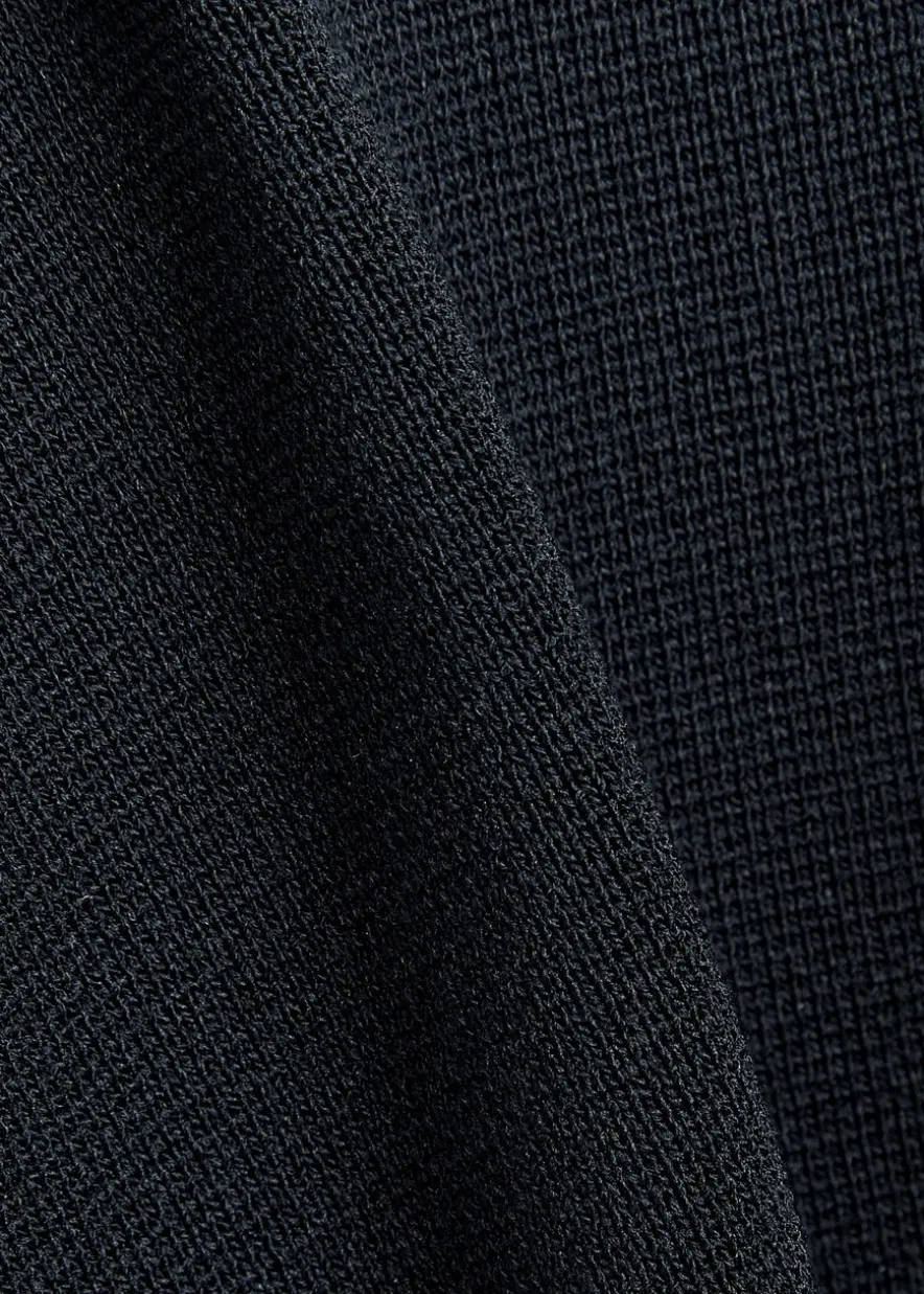 Davi Hybrid panelled stretch-knit gilet