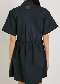 Dawson shell mini shirt dress