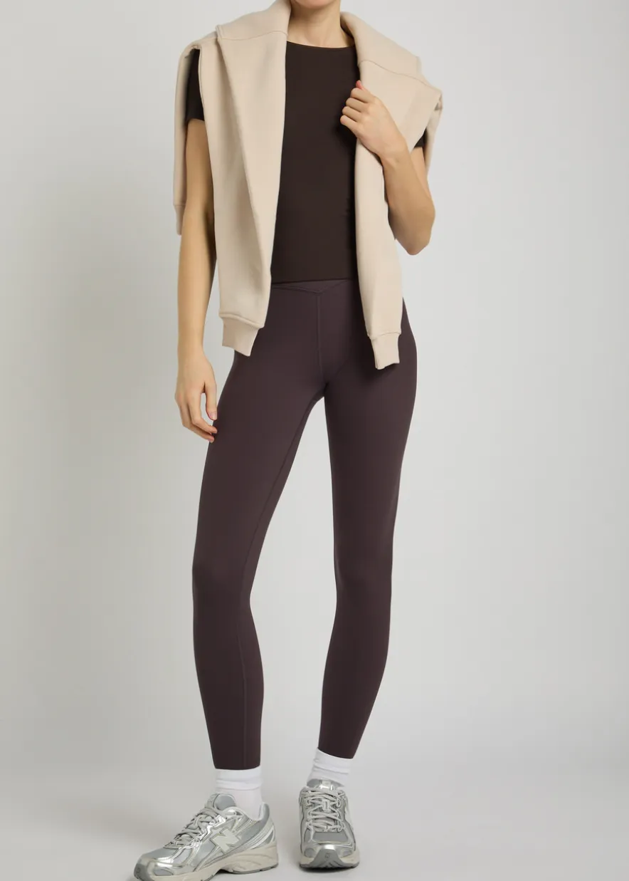 Dayflex cross-over stretch-jersey leggings