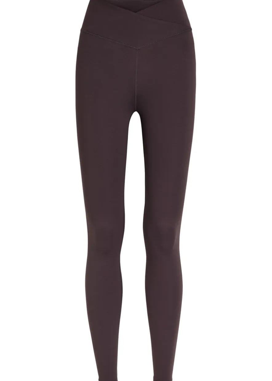Dayflex cross-over stretch-jersey leggings