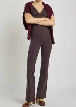 Dayflex flare stretch-jersey leggings