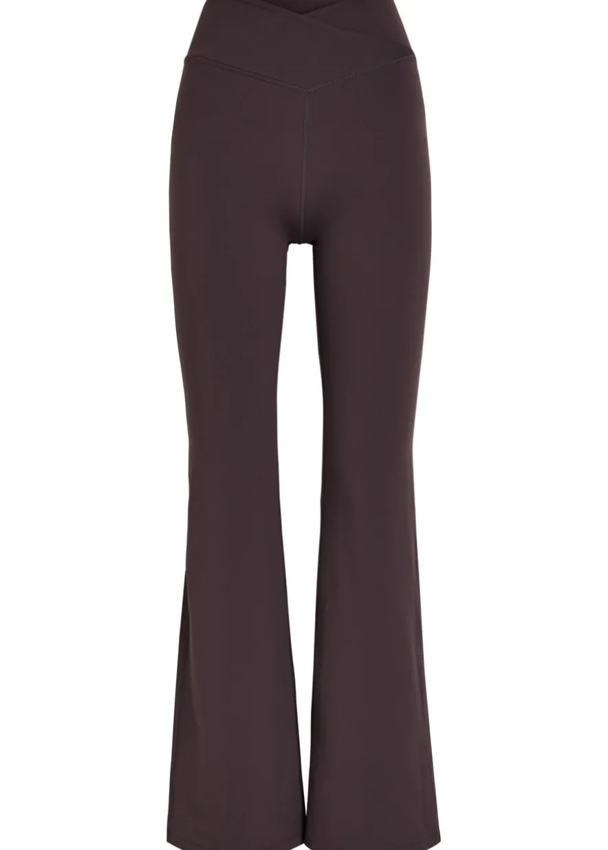 Dayflex flare stretch-jersey leggings