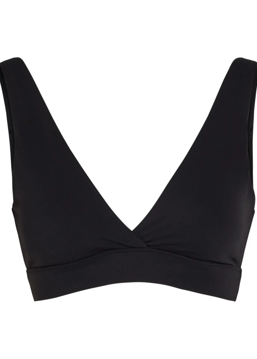 Dayflex V-neck stretch-jersey sports bra