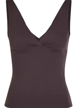 Dayflex V-neck stretch-jersey vest