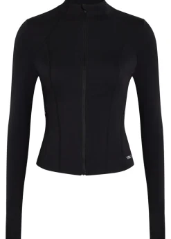Dayflex zip up stretch-jersey top