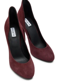 Décoletté 110 suede pumps