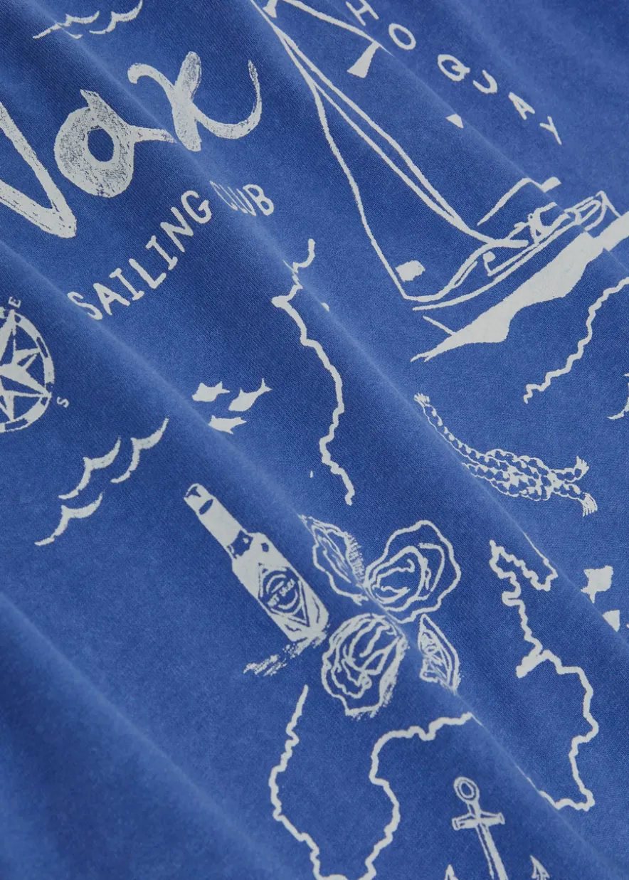 Dean printed cotton T-shirt