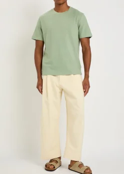 Dean textured-knit cotton T-shirt
