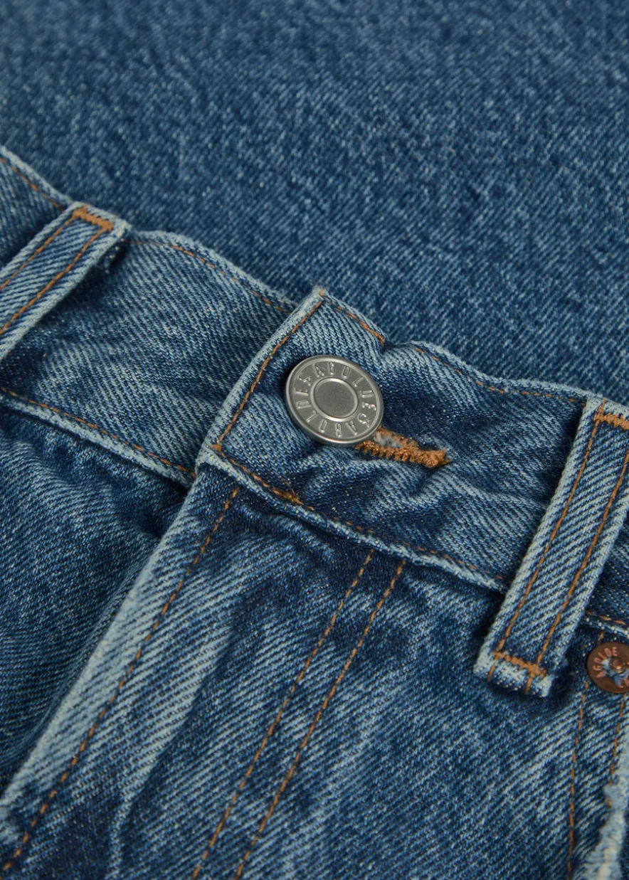 Deka relaxed straight-leg jeans