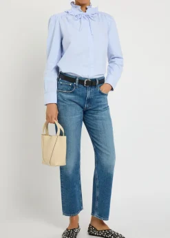Delfina straight-leg jeans