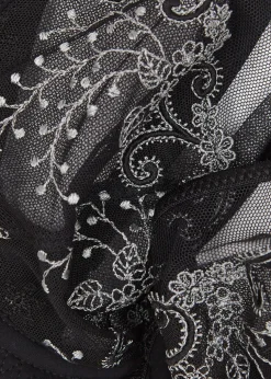 Delice embroidered underwired bra