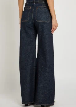 Delmonico wide-leg cut denim jeans