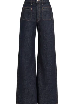 Delmonico wide-leg cut denim jeans