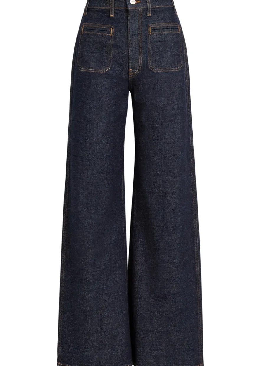 Delmonico wide-leg cut denim jeans