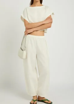 Delos linen trousers