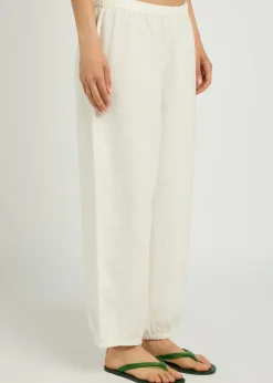 Delos linen trousers