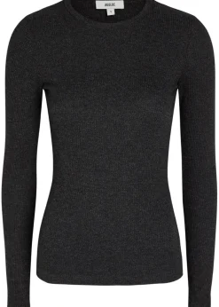 Delphi long sleeve knit top