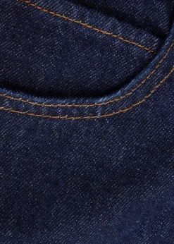 Denim mini skirt