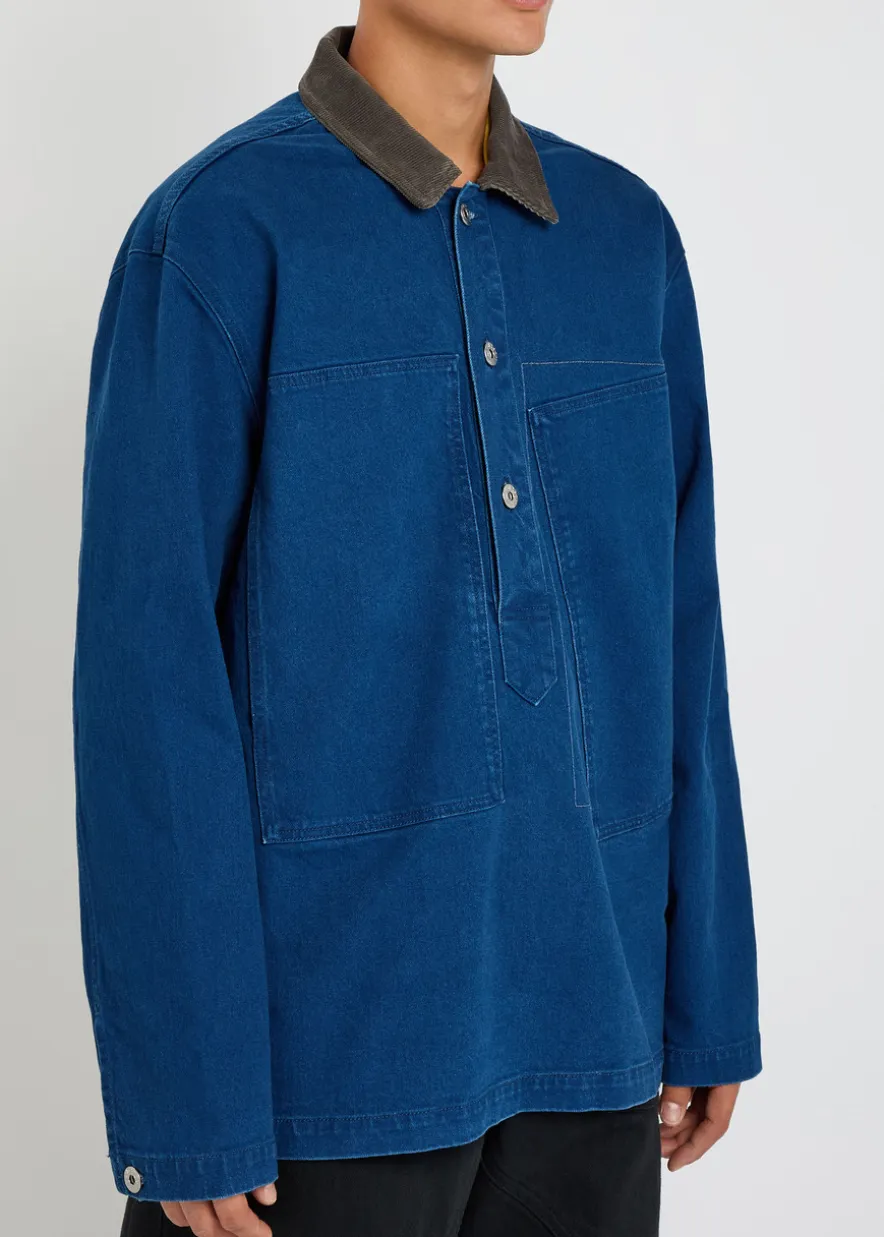 Denim overshirt
