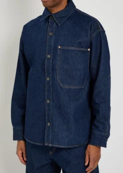 Denim overshirt