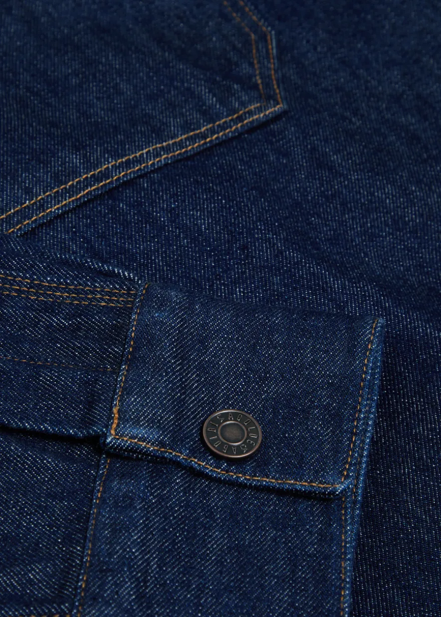 Denim overshirt