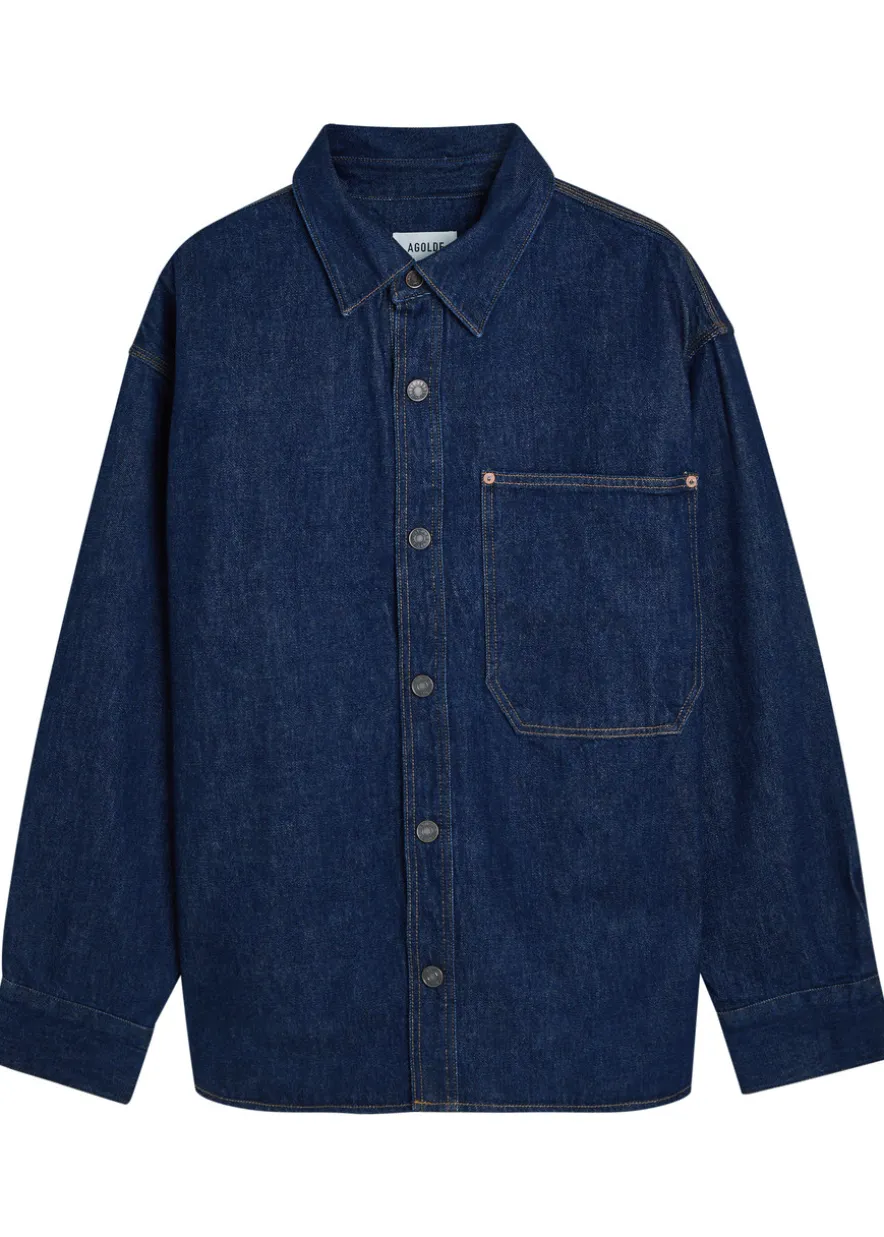 Denim overshirt