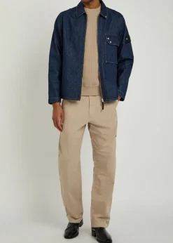 Denim overshirt