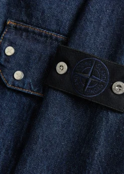 Denim overshirt