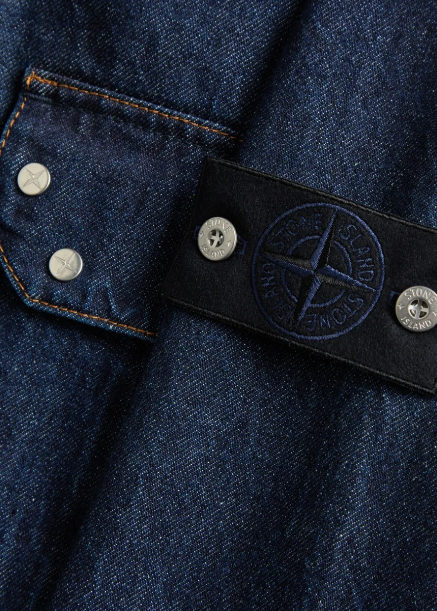 Denim overshirt