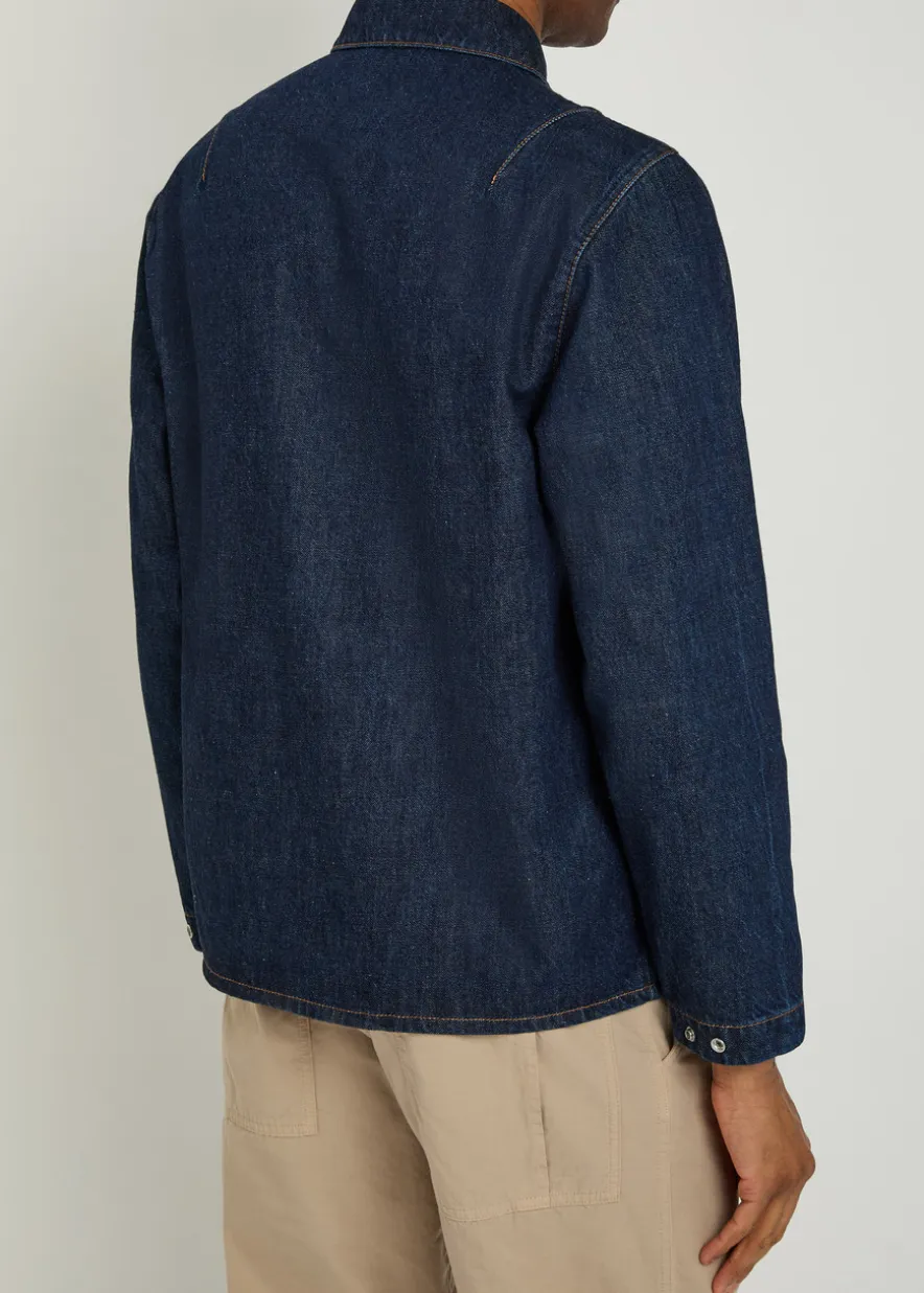 Denim overshirt