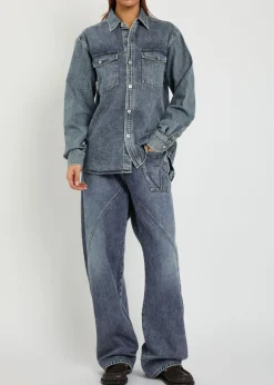 Denim shirt
