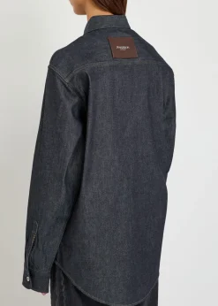 Denim shirt
