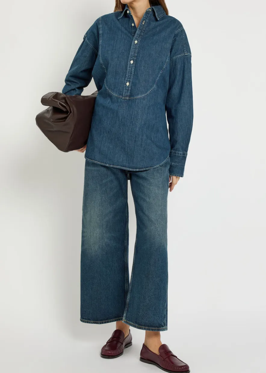 Denim shirt