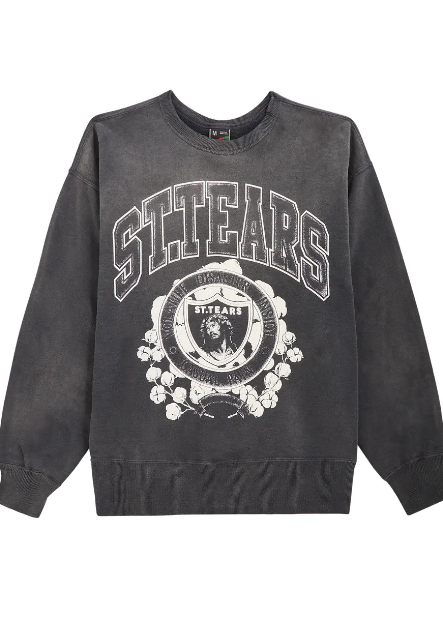 Denim Tears printed cotton sweatshirt