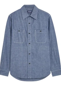 Denim work shirt