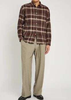 Deon plaid cotton shirt