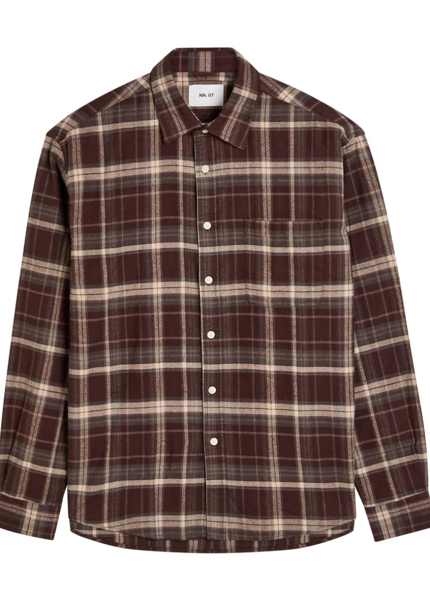 Deon plaid cotton shirt
