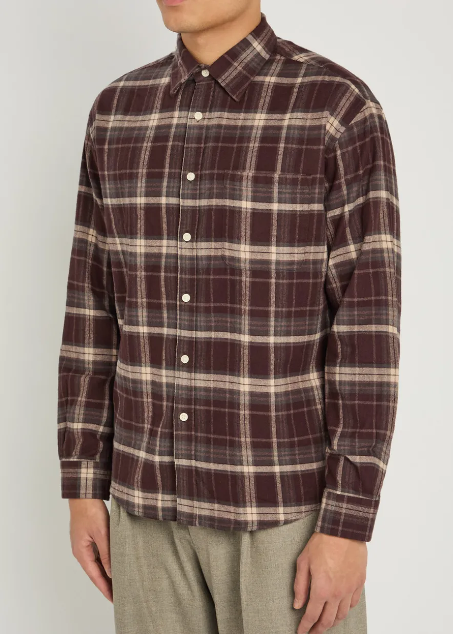 Deon plaid cotton shirt