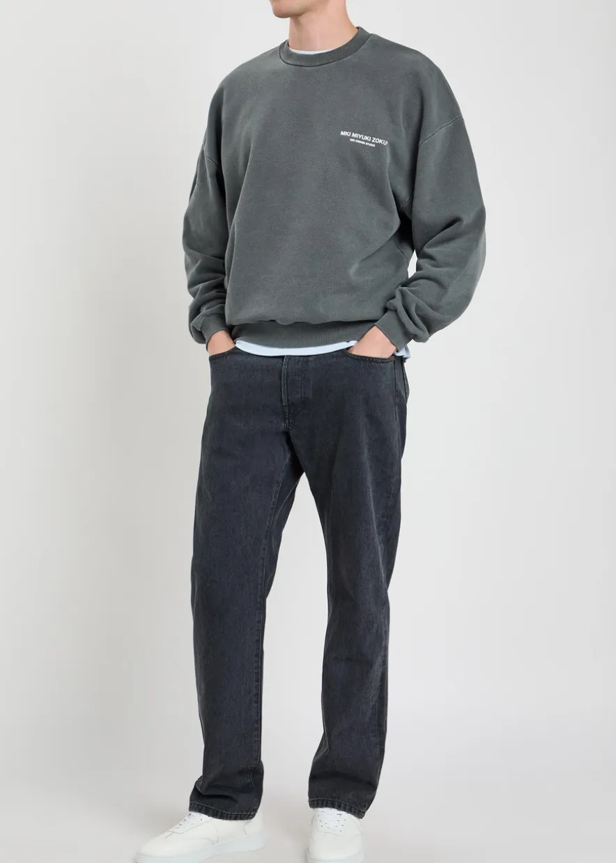 Design Studio logo-print cotton-blend sweatshirt