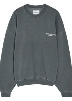 Design Studio logo-print cotton-blend sweatshirt