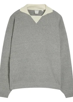 Desmond silk-knit polo
