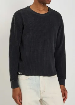 Destroyer distressed waffle T-shirt