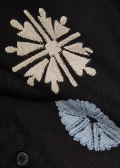 Didcot embroidered cotton-blend shirt