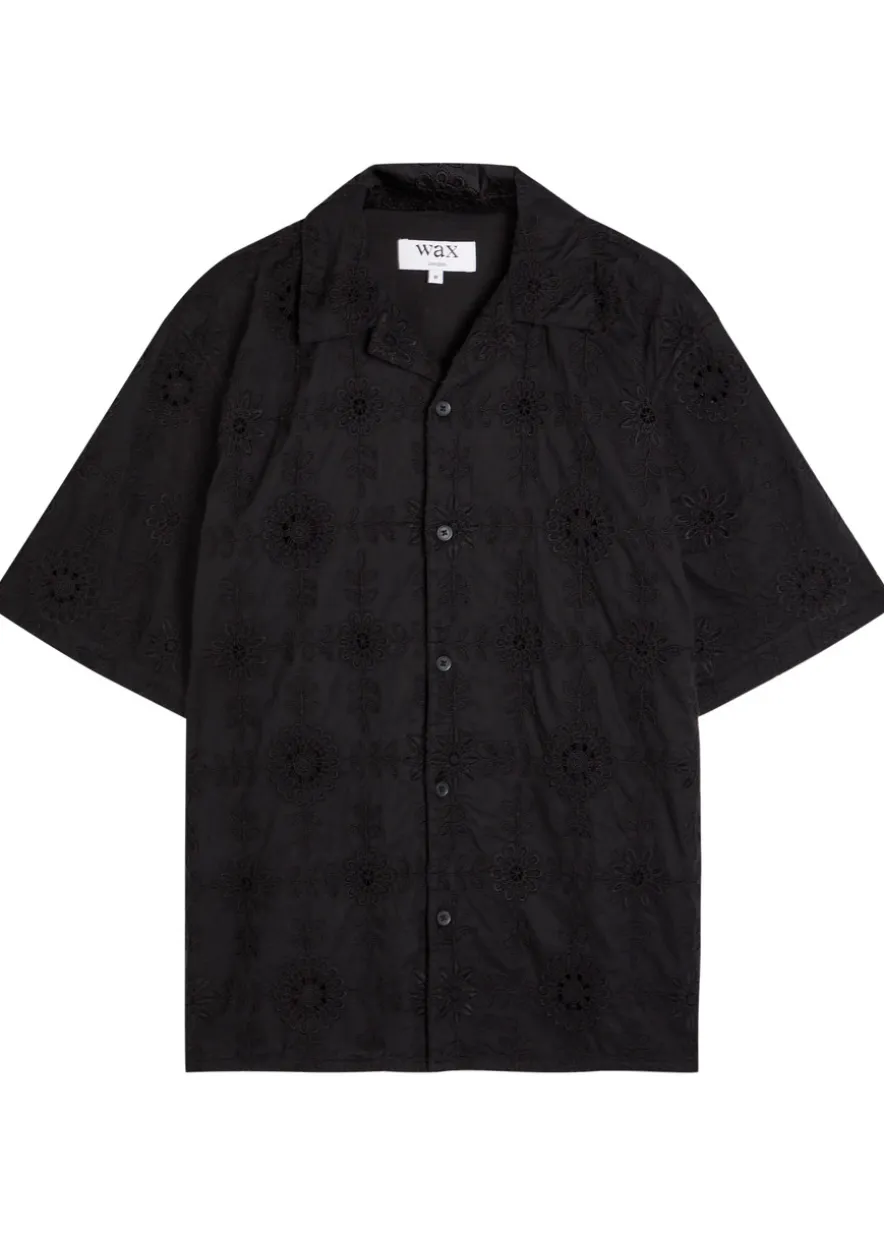 Didcot embroidered cotton shirt
