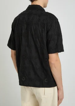Didcot embroidered cotton shirt