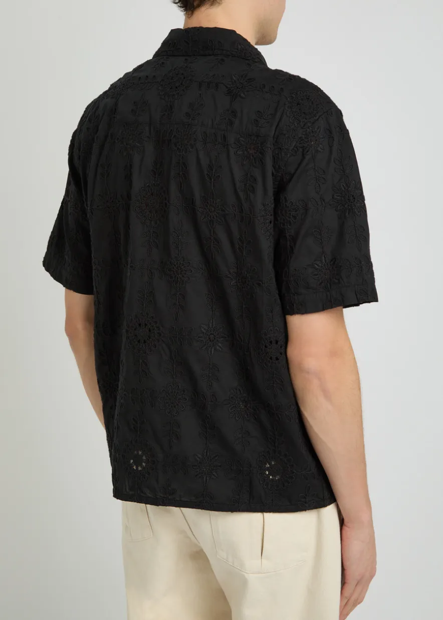 Didcot embroidered cotton shirt